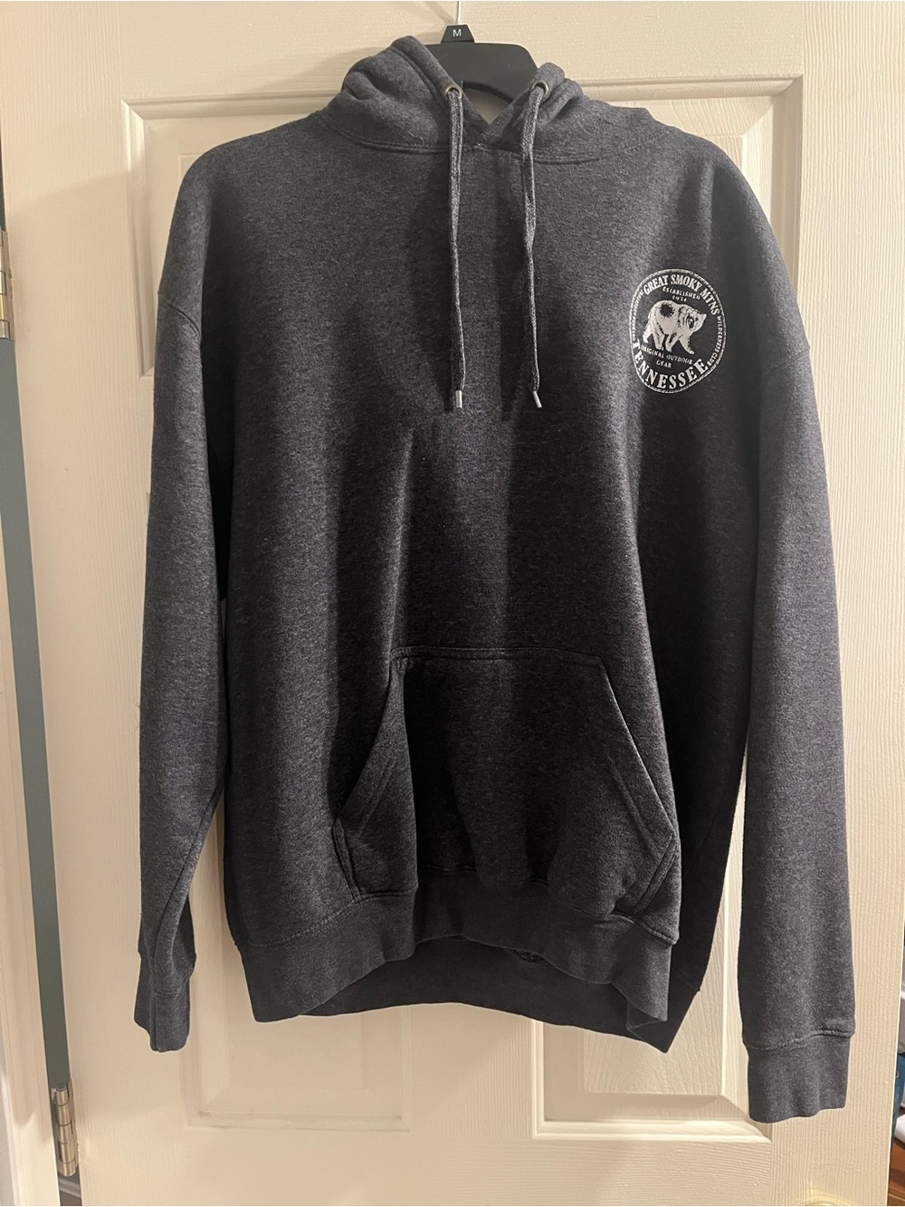 Pacifica Dark Gray Tennessee Graphic Hoodie - Men
